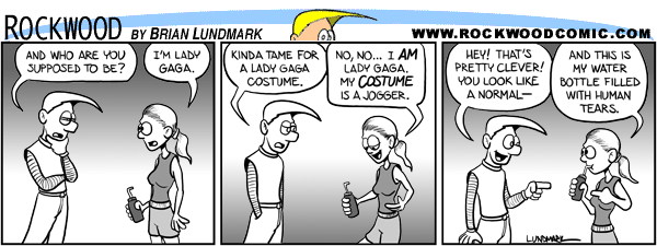 Admit it, you wouldn't recognize her out of costume, either...